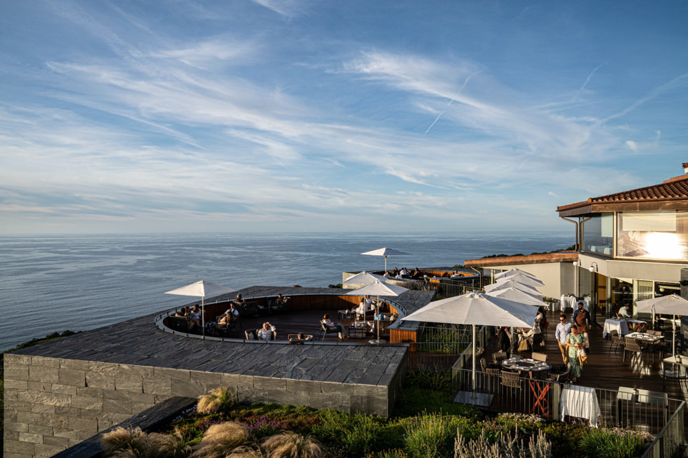 Vistas Terraza Restaurante Akelarre San Sebastian